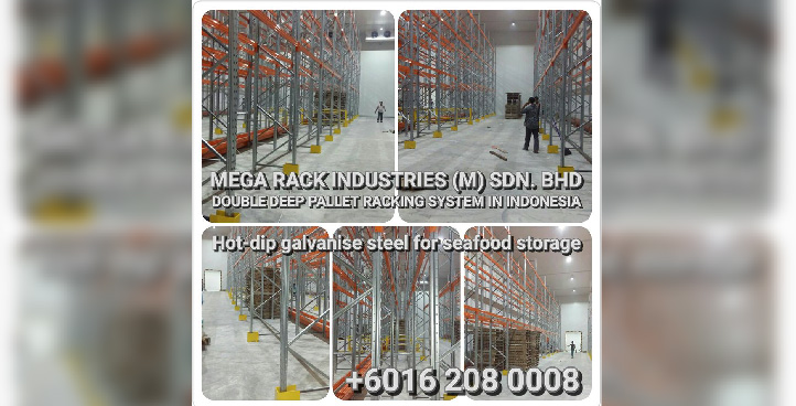 DOUBLE-DEEP PALLET RACKING SYSTEM